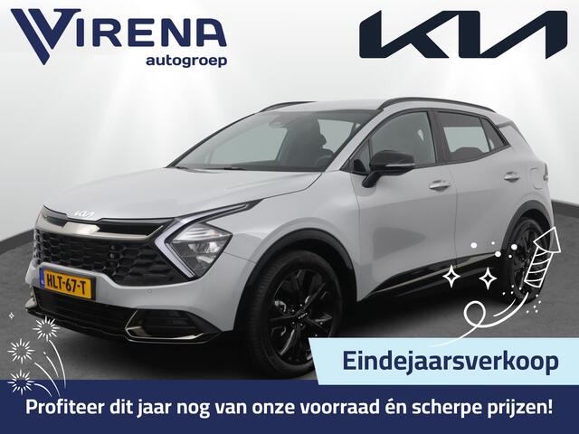 KIA SPORTAGE 1.6 T-GDi Plug-in Hybrid AWD Dark Edition Automaat - Elektrisch instelbare voorstoelen - Stoelverwarming - Lederenbekleding - Navigatie - Fabrieksgarantie tot 04-2032 of 150.000 km