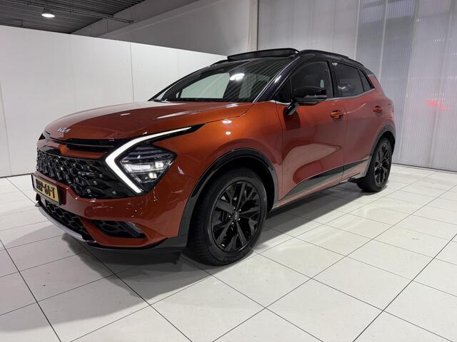 KIA SPORTAGE 1.6 T-GDi Hybrid GT-Line , Stoel en Stuur verwarming, Schuif kantel dak, Apple Carplay/Android Auto, Zwarte velgen.
