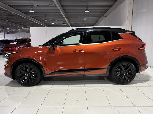KIA SPORTAGE 1.6 T-GDi Hybrid GT-Line , Stoel en Stuur verwarming, Schuif kantel dak, Apple Carplay/Android Auto, Zwarte velgen.