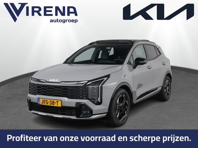 KIA SPORTAGE 1.6 T-GDi Hybrid GT-Line - Schuif/kantel dak - Stoel & Stuurverarming - AppleCarplay - Android Auto - Sfeerverlichting 7 Jaar of 150.000km Fabrieksgarantie