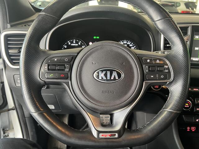 KIA SPORTAGE 1.6 T-GDI 4WD GT-Line AUTOMAAT, Stoel+ Stuurverwarming, Navigatie,Achteruitrijcamera, 19 Inch lm velgen,Smart key,Volledig lederen bekleding, Treeplanken! Caravanauto