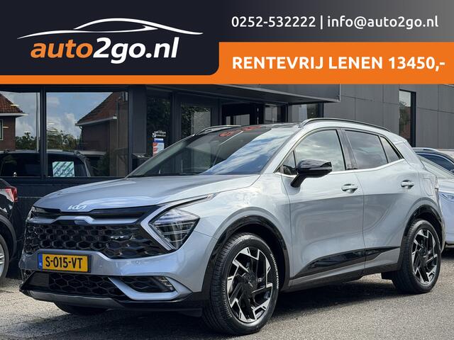KIA SPORTAGE 1.6 T-GDi Plug-in Hybrid ZOMERACTIE BETAAL NU 50% 13.450 DE REST IN 2JR RENTEVRIJ LENEN LMV PDC 360*CAMERA