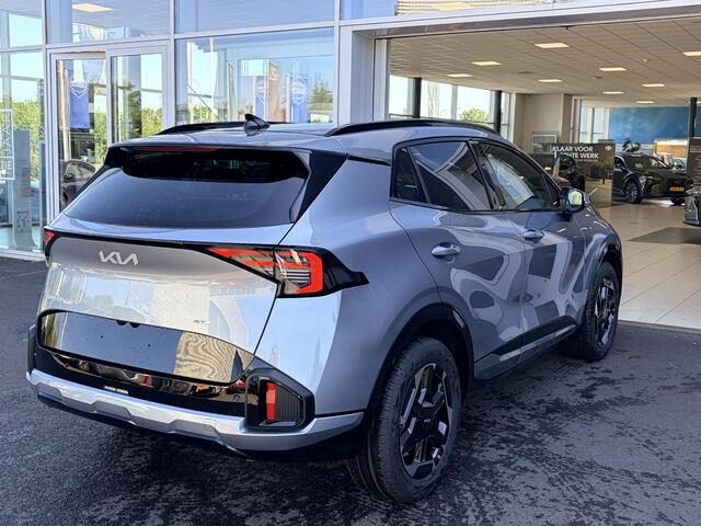 KIA SPORTAGE 1.6 T-GDi Hybrid GT-Line | Direct leverbaar | Rijklaarprijs incl 4000 euro inruilvoordeel!! | Elek. bestuurdersstoel | HUD | Schuif/kanteldak | Dodehoeksensor | Elek. achterklep