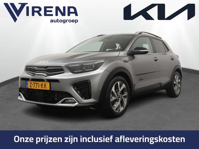 KIA Stonic 1.0 T-GDi MHEV GT-Line Apple Carplay/Android Auto - Cruise Control Adaptief - Climate Control - Led Koplampen - Stuur/Stoelverwarming Fabrieksgarantie tot 04-2031