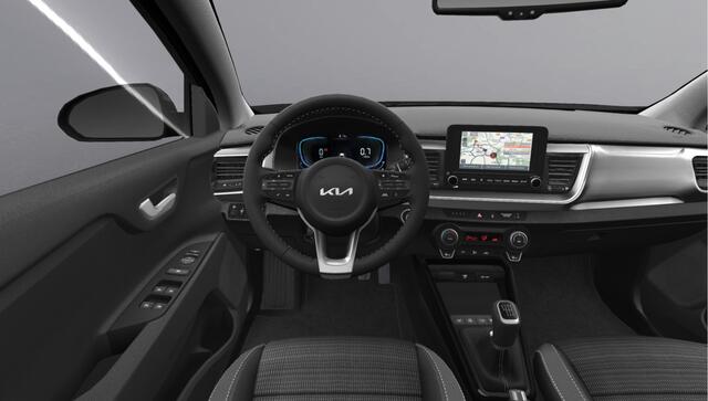KIA Stonic 1.0 T-GDi MHEV DynamicPlusLine - Direct uit voorraad leverbaar - AURORA BLACK PEARL