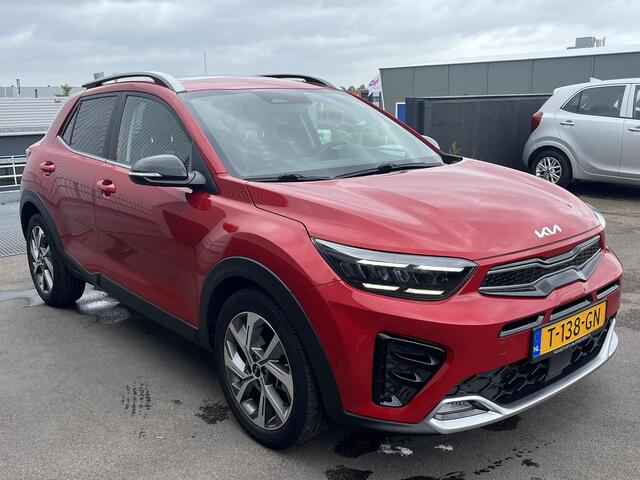 KIA Stonic 1.0 T-GDi MHEV GT-PlusLine Automaat, Schuif/kanteldak, Nieuw geleverd en dealeronderhouden, 1e eign. Dodehoekdetectie, Stoel- & Stuurwiel verwarmd