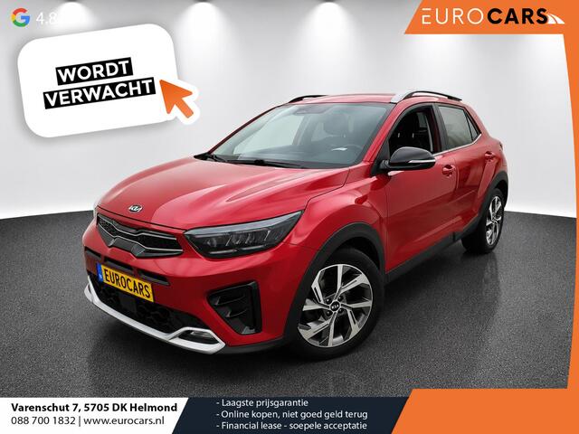 KIA Stonic 1.0 74kW GT Line Automaat Navigatie Apple Carplay Android Auto Camera Parkeersensoren achter Adaptive Cruise Control Stoel- en stuurverwarming Full Led Half leder Climate Control Lichtmetalen velgen