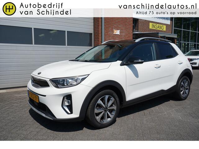 KIA Stonic 1.0 T-GDi MHEV DYNAMICPLUSLINE TWO TONE ORIGINEEL NL DEALER ONDERHOUDEN CAMERA ANDROID/APPLECARPLAY NAVI LED PDC CLIMA CRUISE BLUETOOTH LMV KEYLESS ENZ...