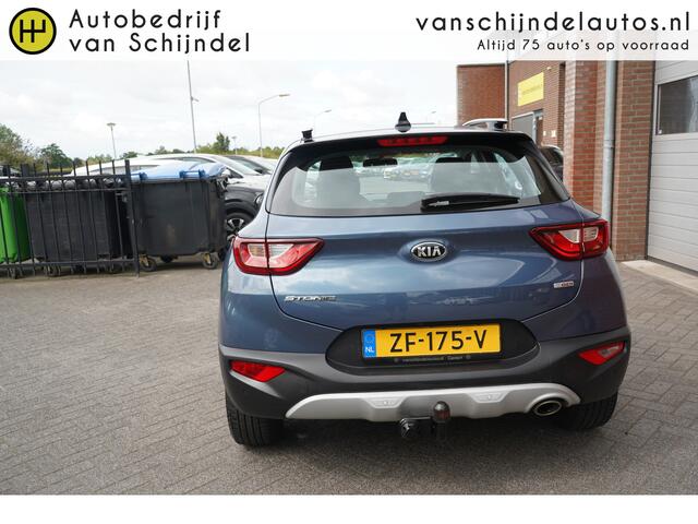 KIA Stonic 1.0 T-GDi DYNAMICLINE ORIGINEEL NEDERLANDS TWO TONE TREKHAAK CAMERA NAVIGATIE ANDROID/APPLECARPLAY AIRCO CRUISECONTROL PDC BLUETOOTH 17INCH ENZ...