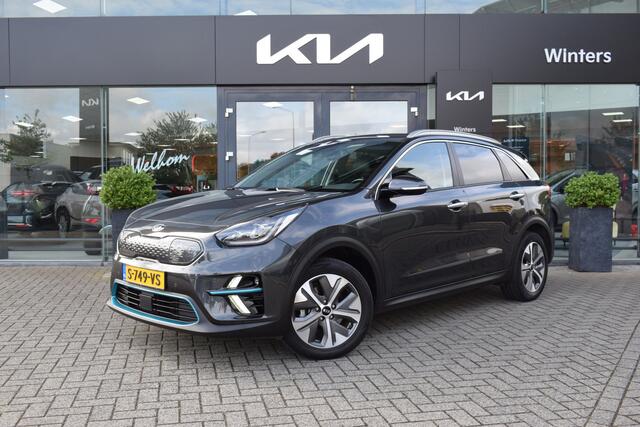 KIA e-Niro ExecutiveLine 64 kWh | 3-Fase | Warmtepomp | Cruise Control Adaptief | Navigatie | Leder | Stoel+StuurVerwarming | Tot 10Jr. Kia-Garantie