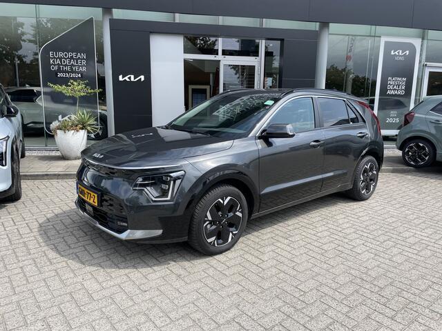 KIA e-Niro EV Edition Advanced 64.8 kWh Leder // Elec. verst Stoel // PDC // Camera info Roel 0492-588951