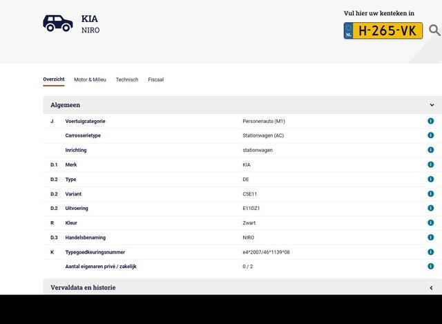 KIA e-Niro ExecutiveLine 64 kWh (204 PK) 2-Eig. & Dealer-Onderh. BOVAG-Garantie. NL-Auto.