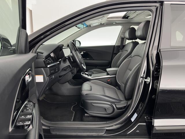 KIA e-Niro DynamicPlusLine 64 kWh {SOH-95%} [ 3-Fase ] (INCL-BTW) Aut.*PANO | LEATHER-FABRIC | FULL-LED | NAVI-FULLMAP | DAB+ | ADAPT.CRUISE | CAMERA | HEATED-COMFORTSEATS | KEYLESS | DIGI-COCKPIT | SHIFT-PADDLES | CARPLAY | LANE-ASSIST | 17"ALU*