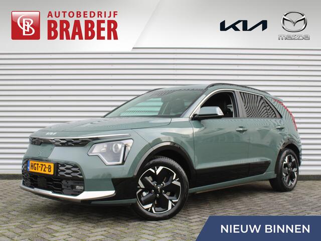 KIA e-Niro EV Light Advanced 64.8 kWh | Stuur-/stoelverwarming | Camera | Cruise adapt. | 17" LM | Clima | Navi | 17% bijtelling |
