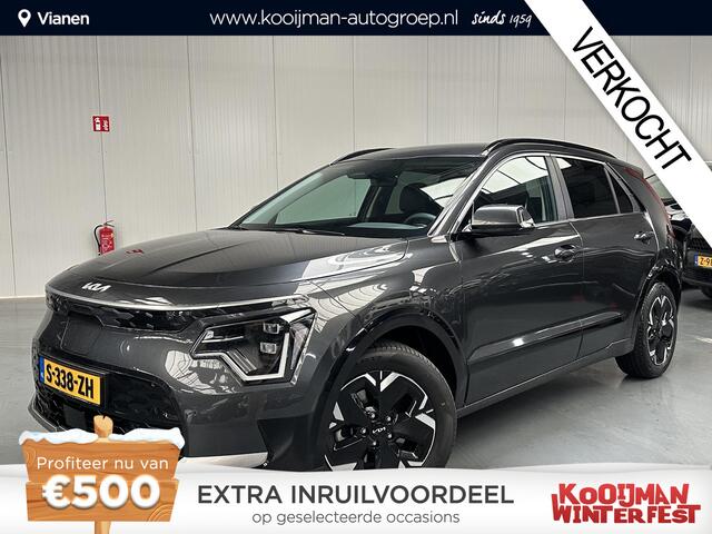 KIA e-Niro EV DynamicLine 64.8 kWh Dodehoekdetectie, Elektrische Stoelen, Adaptieve Cruisecontrol, Stoel en Stuurverwarming en meer!