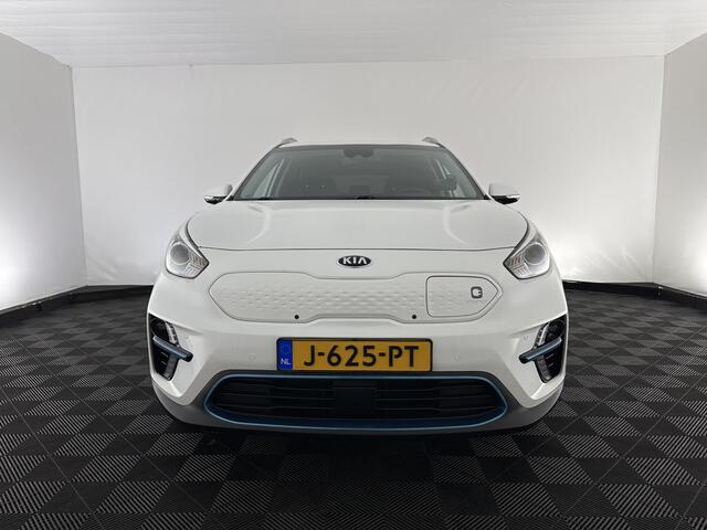 KIA e-Niro DynamicLine 64 kWh [ 3-Fase ] {SOH-100%} (INCL-BTW) Aut.*LEATHER-FABRIC | NAVI-FULLMAP | DAB+ | ADAPTIVE-CRUISE | CAMERA | HEATED-COMFORTSEATS | KEYLESS | DIGI-COCKPIT | SHIFT-PADDLES | CARPLAY | LANE-ASSIST | ...