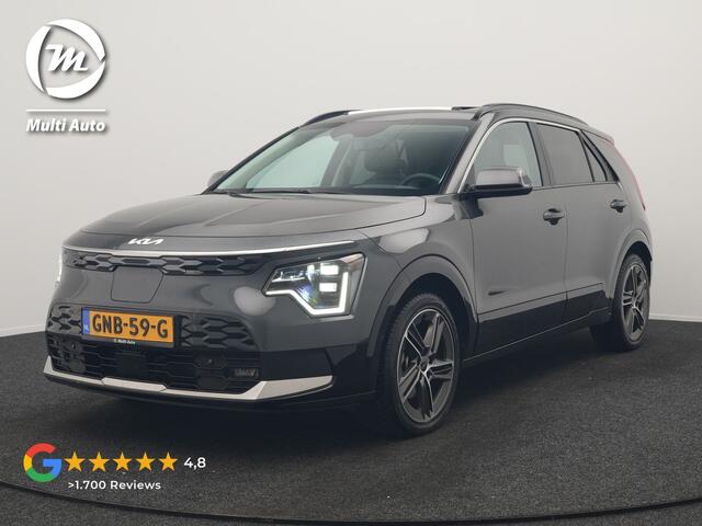 KIA e-Niro EV DynamicPlusLine 64.8 kWh 204pk | Panodak | Head Up | Adaptive Cruise | Camera | Lederen Sportstoelen & Stuur Verwarmd | Keyless | Blis | Sfeerverlichting | Apple Carplay | Navigatie | DAB |