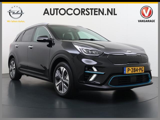 KIA e-Niro ExecutiveLine 64kWh SOH 100% Warmtepomp Panoramadak Adap.Cruise Stoelkoeling+Verwarming JBL®-Audio Leder Elek.Stoelen+Memory Camera Apple Carplay Android Auto Navi Stuur+Achterbankverwarming Blind Spot VESS Lane Assist Lmv Privacy Glas Led Pdc DAB Dealero