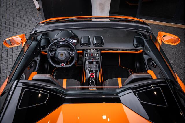 Lamborghini Huracán 5.2 V10 LP610-4 - Arancio Borealis | Capristo | Spyder | Lift | Keramisch | Camera