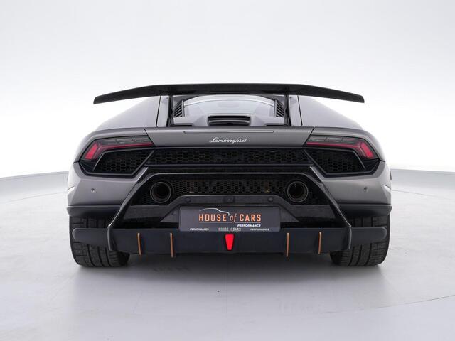 Lamborghini Huracán Performante 5.2 V10 |grigio titans|lift|Sensonum|ALA|1e lak|full PPF|stoelverwarming|achteruitrijcamera|forged carbon|