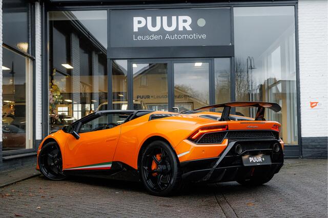 Lamborghini Huracán 5.2 V10 Performante Spyder Arancio Borealis - Centerlock - Sensonum Audio