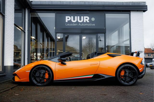 Lamborghini Huracán 5.2 V10 Performante Spyder Arancio Borealis - Centerlock - Sensonum Audio