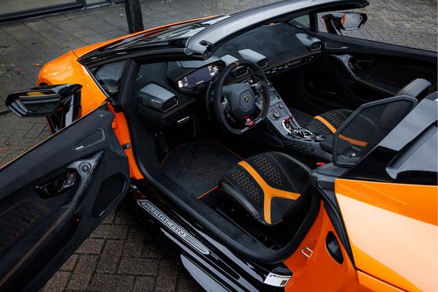 Lamborghini Huracán 5.2 V10 Performante Spyder Arancio Borealis - Centerlock - Sensonum Audio