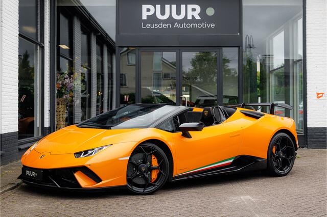 Lamborghini Huracán 5.2 V10 Performante Spyder Arancio Borealis - Centerlock - Sensonum Audio