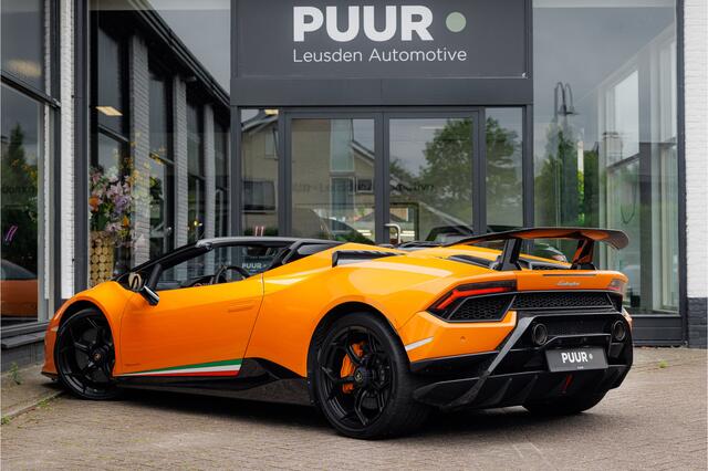 Lamborghini Huracán 5.2 V10 Performante Spyder Arancio Borealis - Centerlock - Sensonum Audio