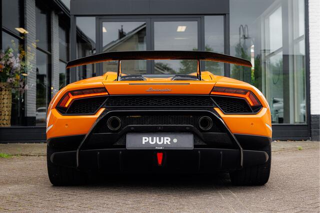 Lamborghini Huracán 5.2 V10 Performante Spyder Arancio Borealis - Centerlock - Sensonum Audio