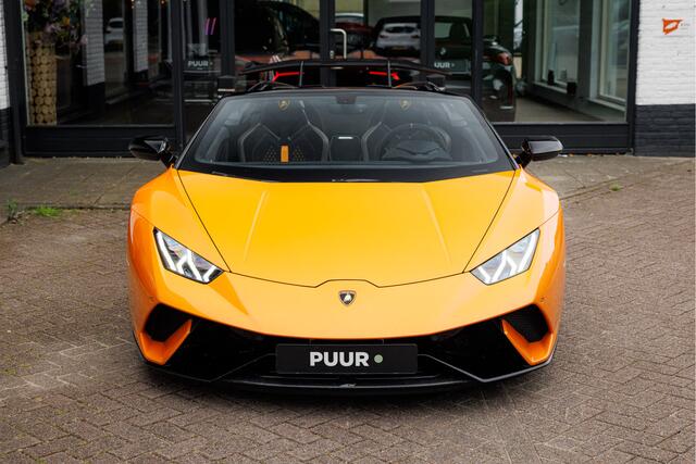 Lamborghini Huracán 5.2 V10 Performante Spyder Arancio Borealis - Centerlock - Sensonum Audio