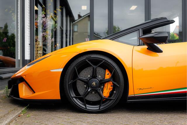 Lamborghini Huracán 5.2 V10 Performante Spyder Arancio Borealis - Centerlock - Sensonum Audio