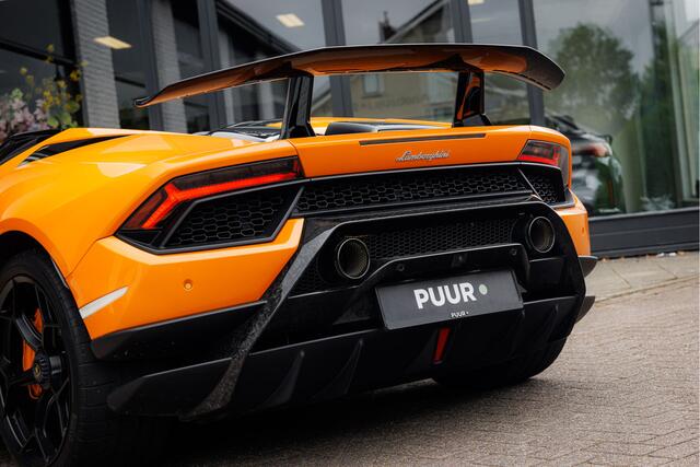 Lamborghini Huracán 5.2 V10 Performante Spyder Arancio Borealis - Centerlock - Sensonum Audio