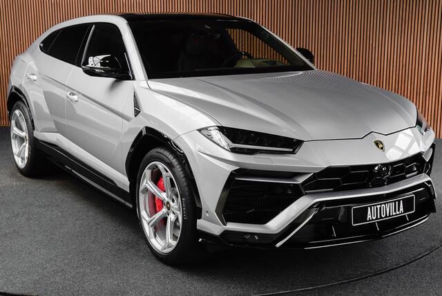 Lamborghini Urus 4.0 V8 HUD Leer Ceramic B&O 360° ACC Massage Alcantara hemel Elektr. achterklep Elektr. verstelbare stoelen met memory Stoel & Stuurverwarming Navi PDC Climate LM velgen