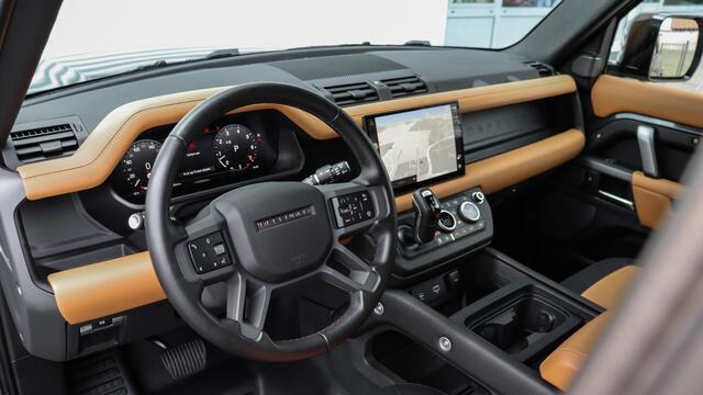 Land Rover DEFENDER 110 P400 X-Dynamic HSE | Stoelventilatie | Meridian | Panoramadak | Trekhaak | 22'' Heritage