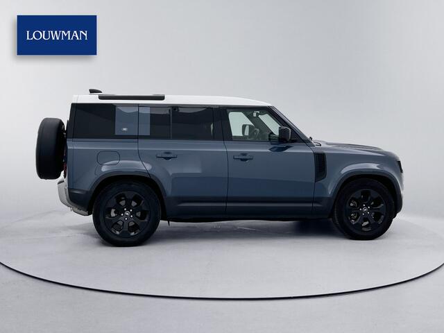 Land Rover DEFENDER 2.0 D240 110 Grijs kenteken Pano Adaptieve cruise control Meridian Audio Memory seats