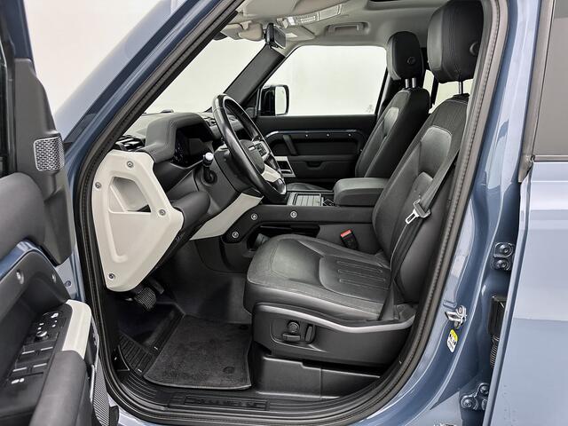 Land Rover DEFENDER 2.0 D240 110 Grijs kenteken Pano Adaptieve cruise control Meridian Audio Memory seats