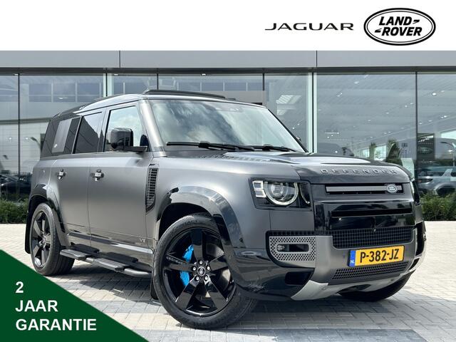 Land Rover DEFENDER Defender 110 5.0 525pk V8 AWD Carpathian Edition | NL auto | Satin film | Nieuw door ons geleverd | Tan interieur |