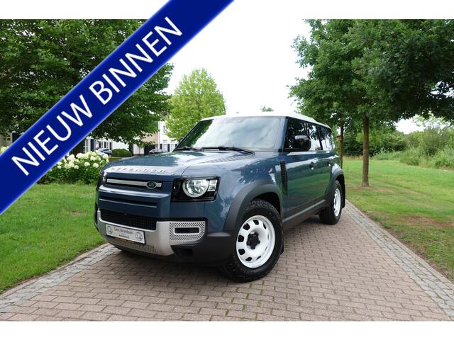 Land Rover DEFENDER 3.0 D200 110 MHEV 6 Cilinder *GRIJS KENTEKEN* | Luchtvering | 360° Camera | Trekhaak afneembaar | CarPlay | Stoelverw. | LED | Navi | PDC |
