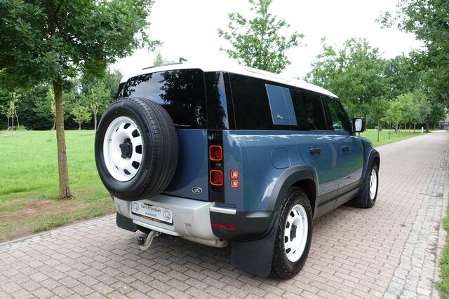 Land Rover DEFENDER 3.0 D200 110 MHEV 6 Cilinder *GRIJS KENTEKEN* | Luchtvering | 360° Camera | Trekhaak afneembaar | CarPlay | Stoelverw. | LED | Navi | PDC |