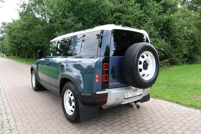Land Rover DEFENDER 3.0 D200 110 MHEV 6 Cilinder *GRIJS KENTEKEN* | Luchtvering | 360° Camera | Trekhaak afneembaar | CarPlay | Stoelverw. | LED | Navi | PDC |