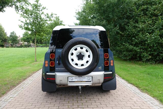 Land Rover DEFENDER 3.0 D200 110 MHEV 6 Cilinder *GRIJS KENTEKEN* | Luchtvering | 360° Camera | Trekhaak afneembaar | CarPlay | Stoelverw. | LED | Navi | PDC |