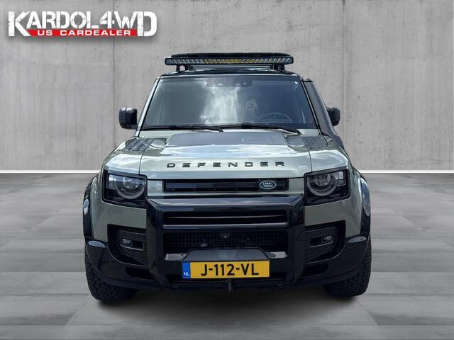 Land Rover DEFENDER 110 3.0 P400 FIRST EDITION | Rail Roof incl trapje | Elec. Winch | Led verstraler | luchtcompressor| Trekhaak elec. bedienbaar| Virtual spiegel| Geheel rijklaarprijs | DIRECT RIJDEN |