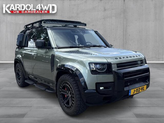 Land Rover DEFENDER 110 3.0 P400 FIRST EDITION | Rail Roof incl trapje | Elec. Winch | Led verstraler | luchtcompressor| Trekhaak elec. bedienbaar| Virtual spiegel| Geheel rijklaarprijs | DIRECT RIJDEN |