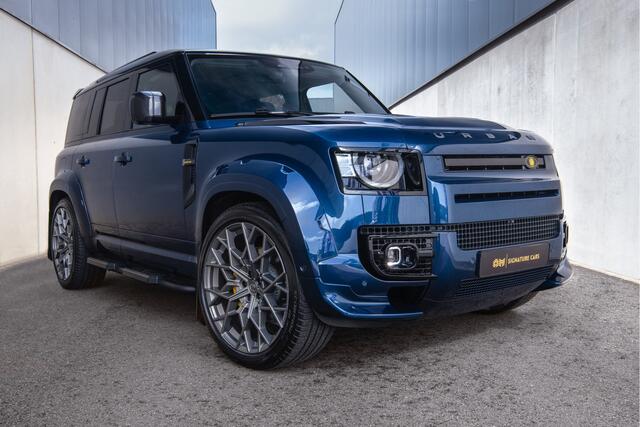 Land Rover DEFENDER 110 2.0 P300e 110 X-Dynamic HSE Urban Wide Track Ferrari Blue Swaters Paint & Full Custom Interior | Stoelverwarming | Stoelverkoeling | Stuurverwarming | Pano | HUD