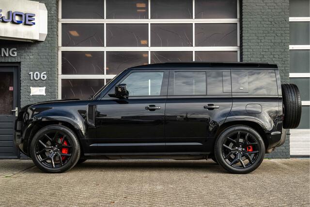 Land Rover DEFENDER 110 2.0 P400e 110 X-Dynamic SE Pano, Leder,22LM, 360, Black Edition, Trekhaak, Lucht/V, Meridian