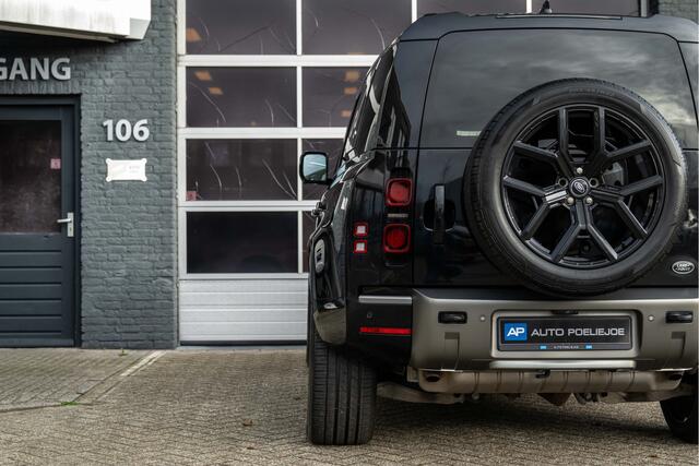 Land Rover DEFENDER 110 2.0 P400e 110 X-Dynamic SE Pano, Leder,22LM, 360, Black Edition, Trekhaak, Lucht/V, Meridian