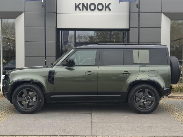 Land Rover DEFENDER P300e 110 X-Dynamic HSE | Nieuw | Trekhaak | Woolstone Green
