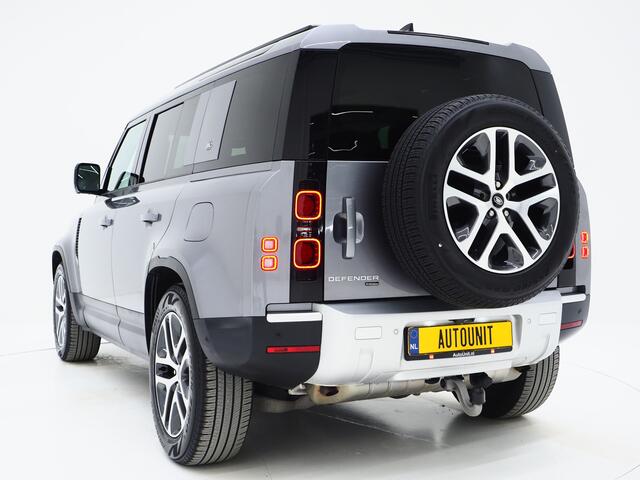 Land Rover DEFENDER 110 2.0 P400e | Panoramadak | Luchtvering | Meridian | 360 | Keyless | Trekhaak | Leder | Carplay