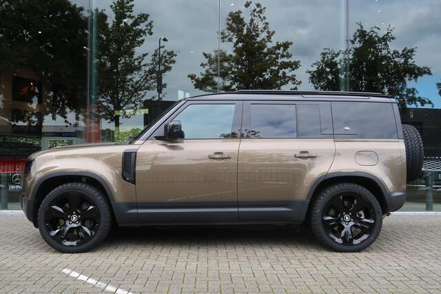 Land Rover DEFENDER P 400 E 110 Hybride X-Dynamic SE Leder Zwart